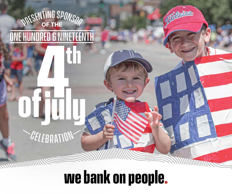 Presenting Sponsor of the 119th 4th of July Celebration