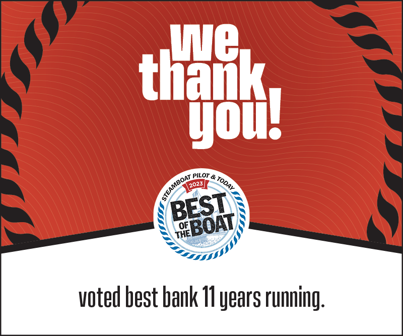 Thanks for voting YVB as Best Bank in The Best of the Boat 2023